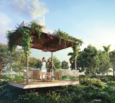 Lodha Élanor, Thane –Residential Project in Thane with Forest Pavilion Age-Old Trees
