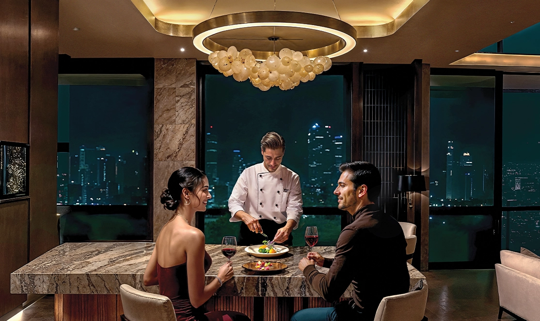 In-house Hospitality Dining Experience at Lodha 