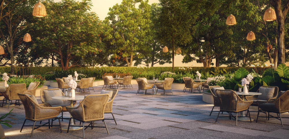 Lodha Sewri - Residential Property In Sewri with Outdoor Alfresco Cafe