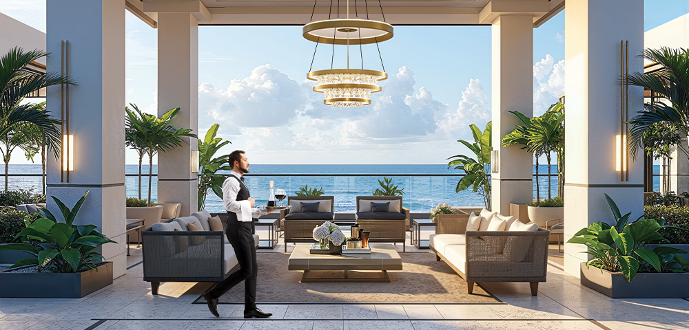 Lodha Aureus, Sewri - Residential Property In Sewri with Sea Facing Café