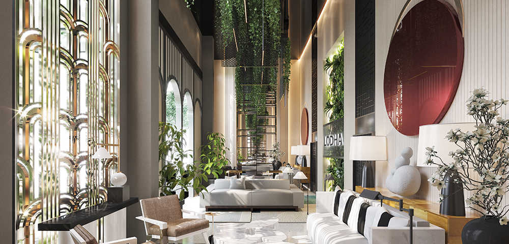 Lodha Unica - Residential Project in Jogeshwari with Grand Lobby