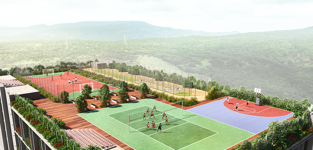 Lodha Woods, Kandivali – Residential Property in Kandivali with Sports Facilities
