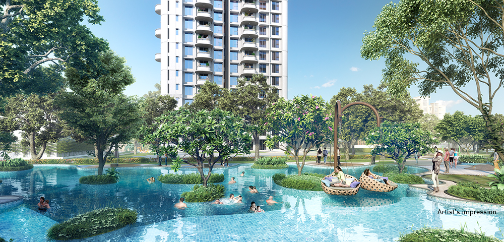 Lodha Bel Air - Residential Property In Jogeshwari with Swimming Pool