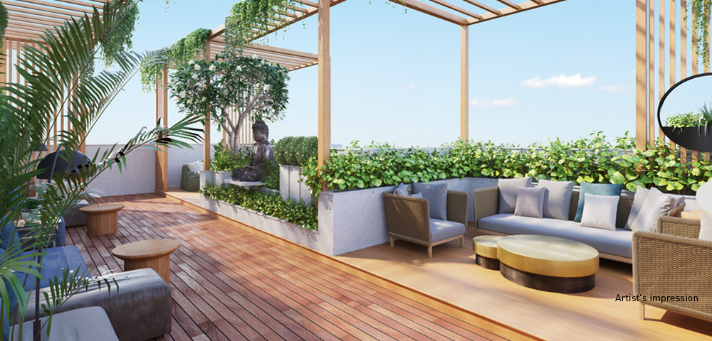 Lodha Unica - Residential Property In Jogeshwari with Rooftop Seating Area 1