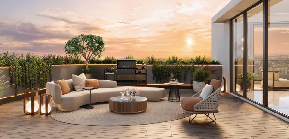 Lodha Sylvan, Pune - Residential Project In Hinjewadi Phase 3 with Luxury Seating Decks