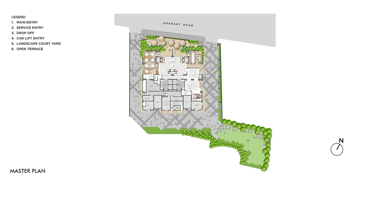 Lodha Cullinan - Master Plan Layout in Andheri